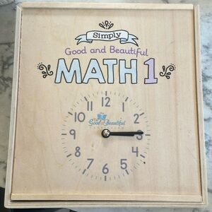 The Good and The Beautiful Math 1 box